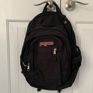 JanSport black backpack